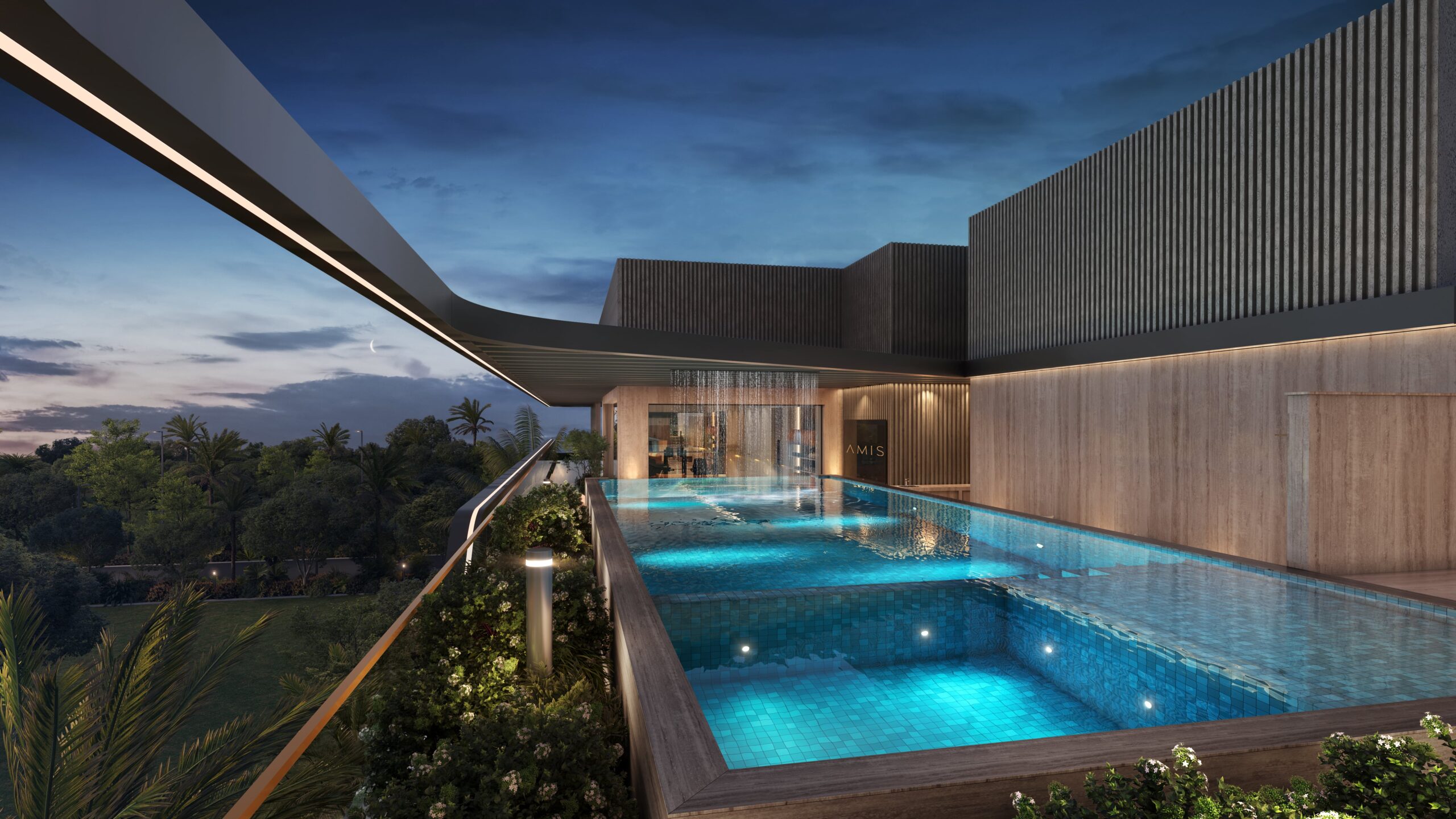 Rooftop Infinity Pool