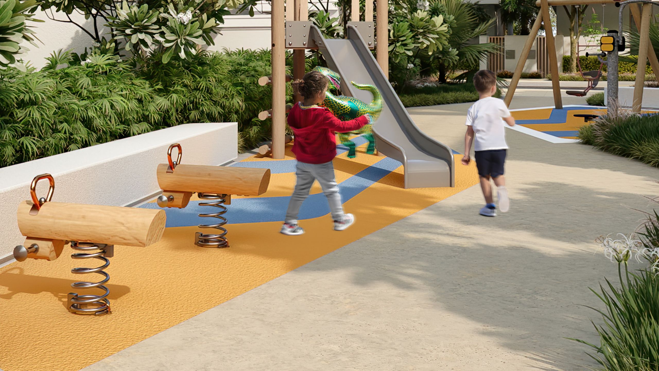 Outdoor Kids Play Area